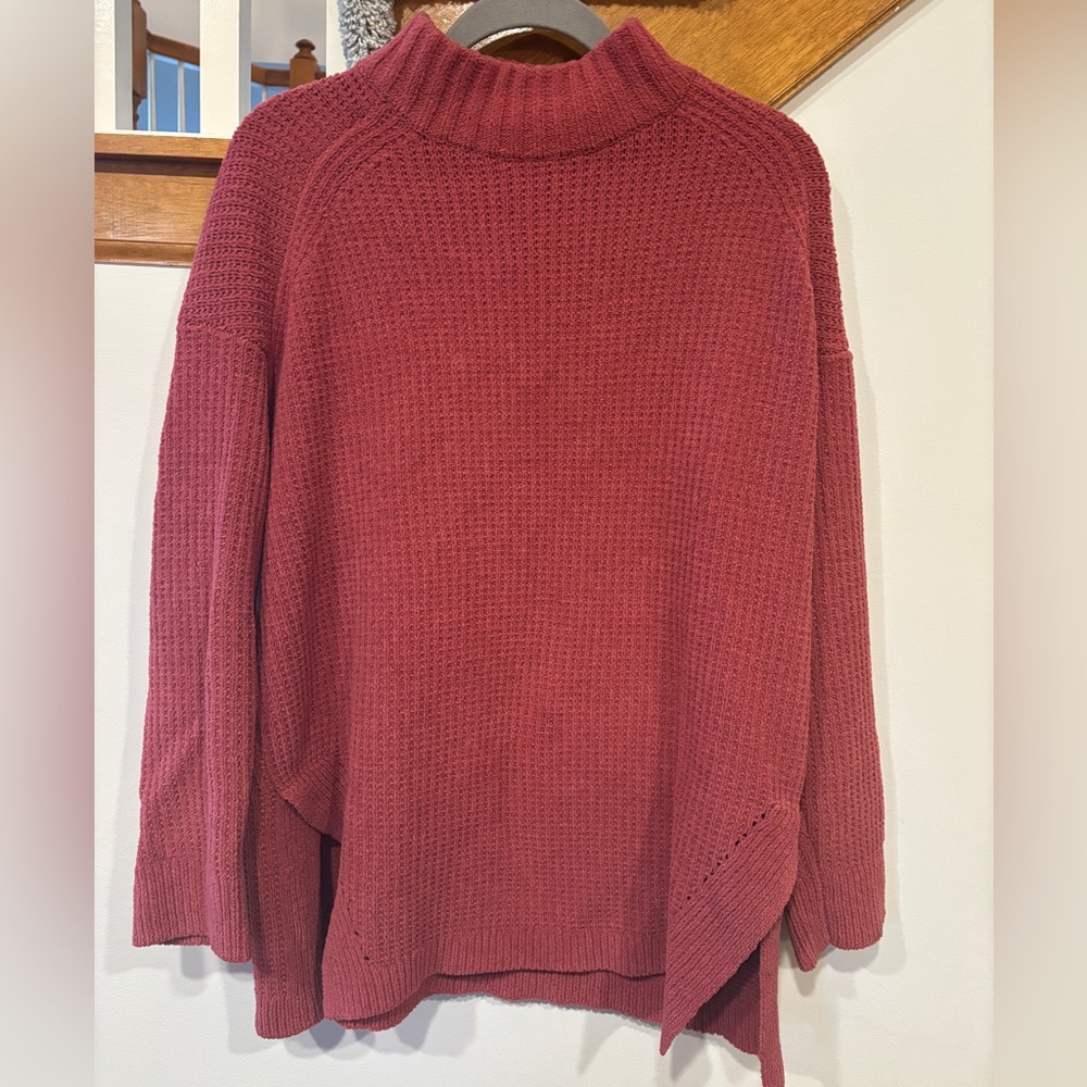 A New Day Women's Pink Mockneck Sweater - Size Large